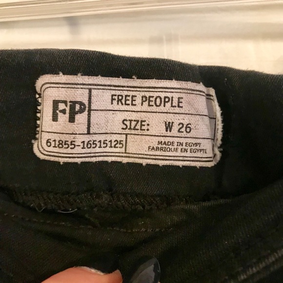 NWOT Free People Hi-Rise Cropped Jeggings - Picture 2 of 4